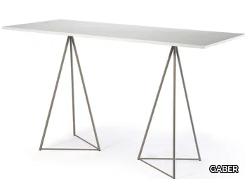 GLITTER DOUBLE HIGH - Rectangular Compactop® console table _ GABER