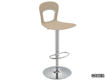 BLOG 145A/AV - High stool height-adjustable with footrest _ GABER