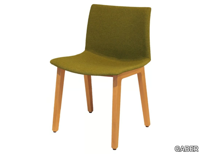 KANVAS 2 BL FRONT/FULL - Upholstered chair _ GABER