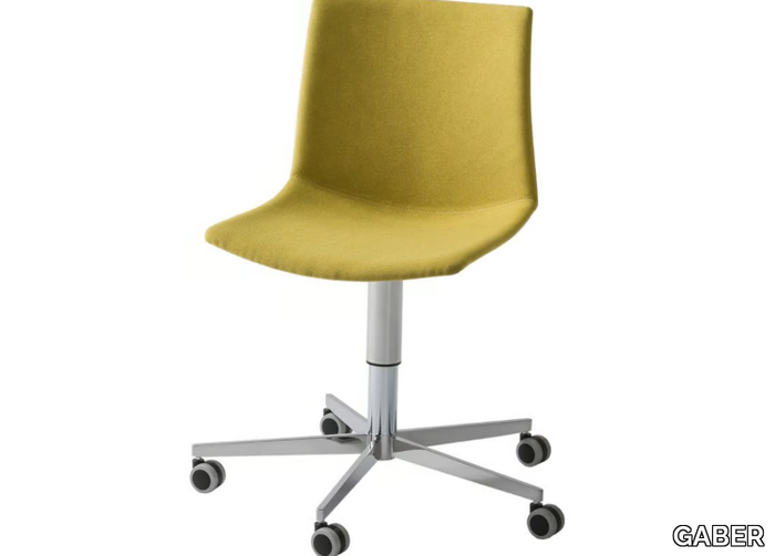 KANVAS T5R FRONT - Height-adjustable upholstered office chair _ GABER