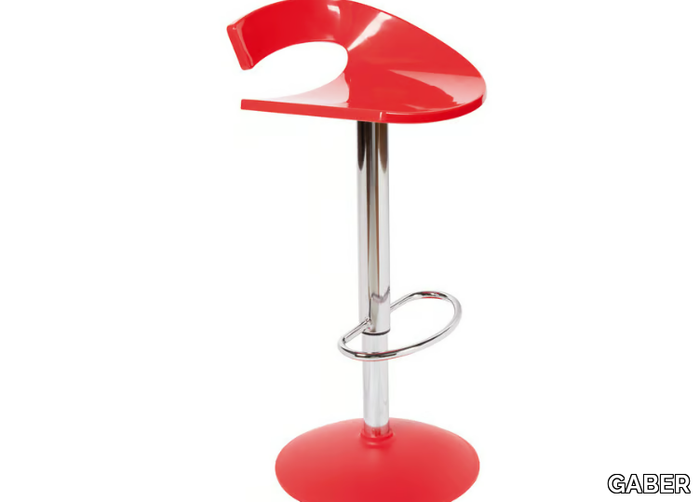 SWING A - Swivel technopolymer stool height-adjustable _ GABER