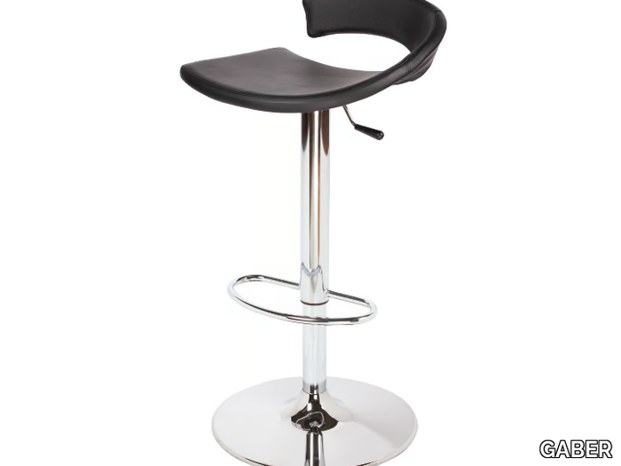 TORINO IV - High upholstered stool height-adjustable _ GABER