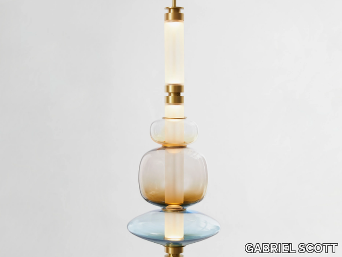 LUNA - Blown glass pendant lamp _ GABRIEL SCOTT