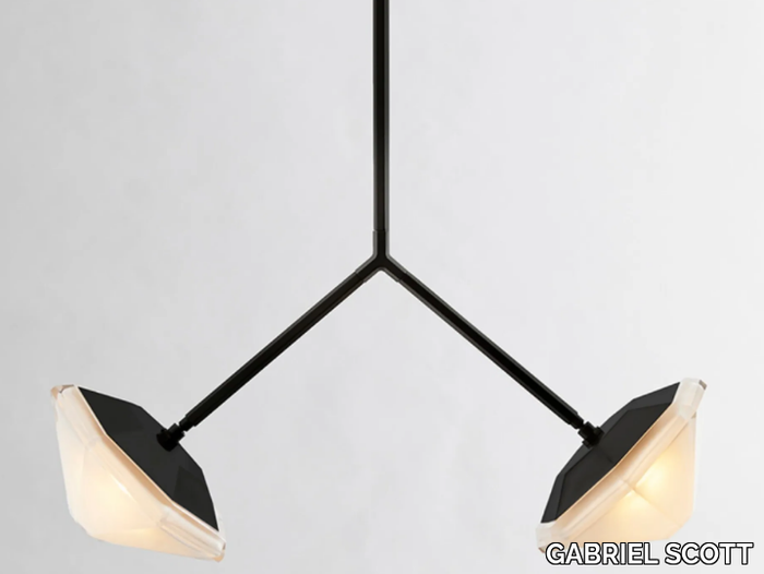 MYRIAD WISHBONE - LED metal pendant lamp _ GABRIEL SCOTT