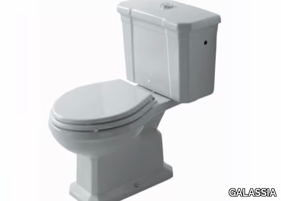 ETHOS 8426 - Close coupled ceramic toilet _ GALASSIA