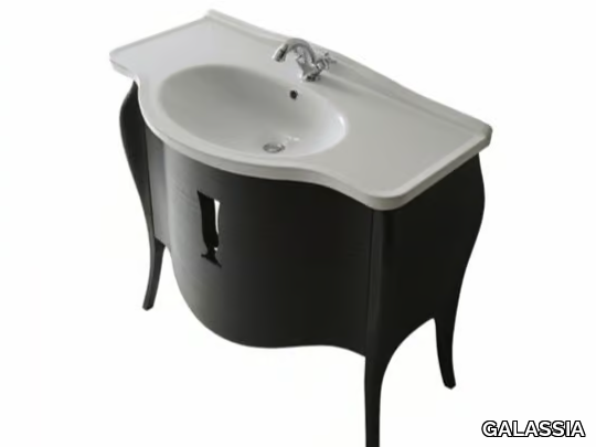 ETHOS 110 - MDF vanity unit with drawers _ GALASSIA