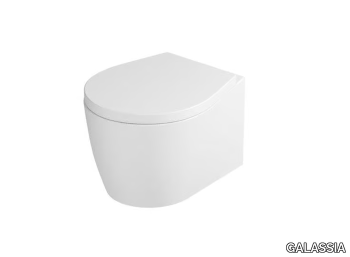 MIDAS 9907 - Wall-hung ceramic toilet _ GALASSIA