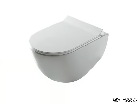 DREAM - Wall-hung ceramic toilet _ GALASSIA