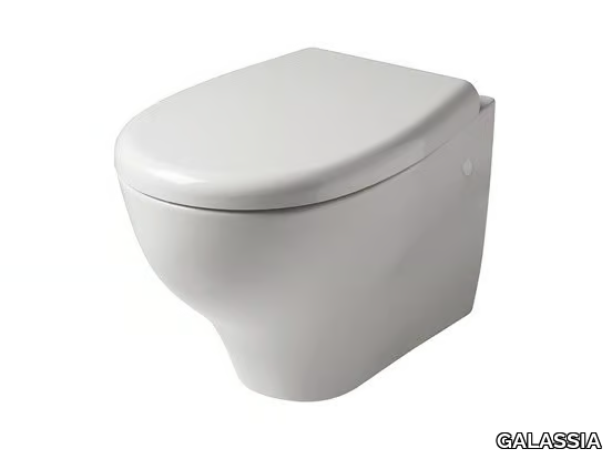 EDEN - Wall-hung ceramic toilet _ GALASSIA