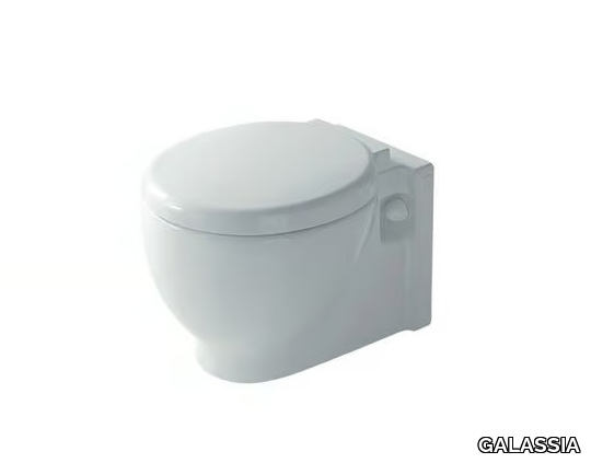 EL1 / EL2 - Wall-hung ceramic toilet _ GALASSIA