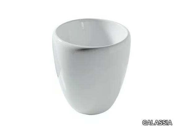 ERGO - 40 CM - Countertop ceramic washbasin _ GALASSIA