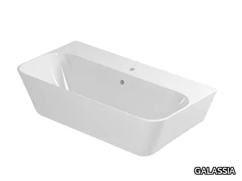 MEG11 5400M - Wall-mounted ceramic washbasin _ GALASSIA