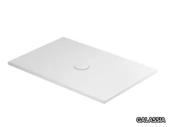 FOLIA - Anti-slip rectangular shower tray _ GALASSIA