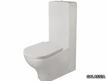 PLUS DESIGN - Close coupled ceramic toilet _ GALASSIA