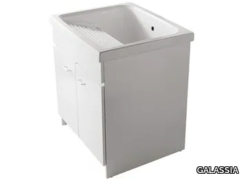 OSIRIDE MAX - Laundry room cabinet with hinged doors _ GALASSIA