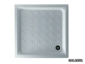 AIRONE - Built-in square shower tray _ GALASSIA