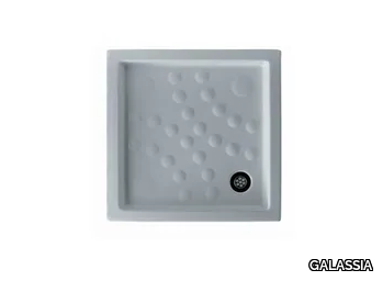 CALIPSO - Anti-slip square shower tray _ GALASSIA