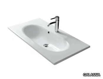 ERGO 7102 - Single ceramic washbasin _ GALASSIA