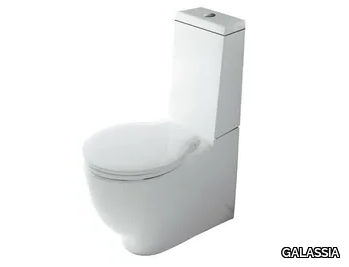 ERGO - Close coupled ceramic toilet _ GALASSIA