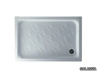 PLAZA 120 X 70 - Anti-slip rectangular shower tray _ GALASSIA