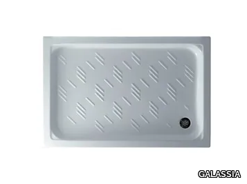 PLAZA 120 X 80 - Anti-slip rectangular shower tray _ GALASSIA