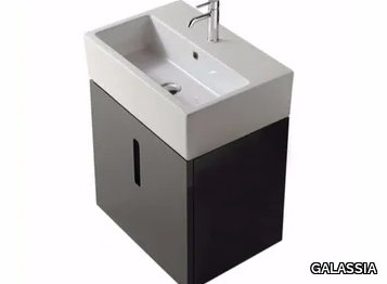 PLUS DESIGN 60 X 40 - Vanity unit with doors _ GALASSIA