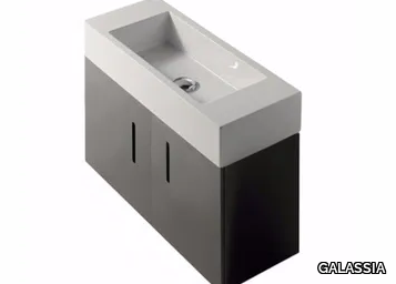 PLUS DESIGN 75 X 30 - Vanity unit with doors _ GALASSIA