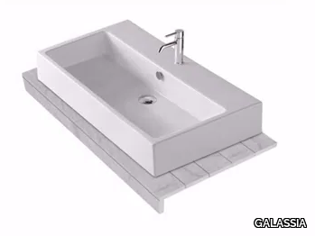 PLUS DESIGN 95 - Larch washbasin countertop _ GALASSIA