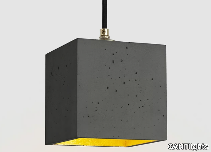 [B1] DARK - Cement pendant lamp _ GANTlights