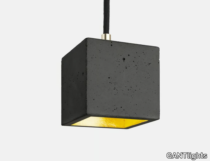 [B6] DARK - Cement pendant lamp _ GANTlights