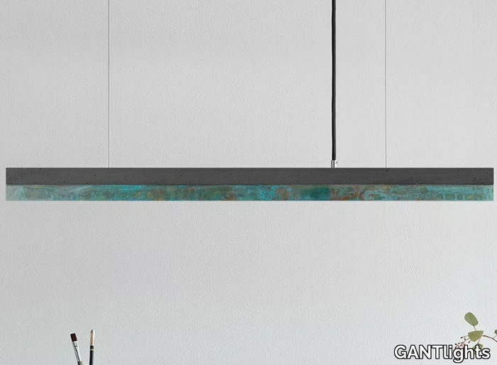 [C2] DARK OXI - Dimmable LED pendant light (L 92cm) _ GANTlights