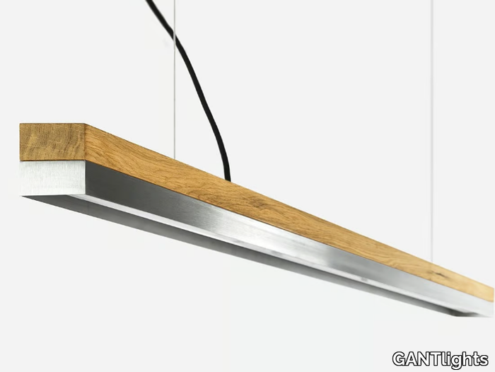 [C3o] STAINLESS STEEL - Dimmable LED Pendant Light (L 182cm) _ GANTlights