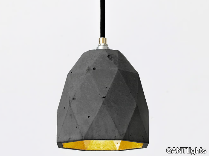 [T1] DARK - Cement pendant lamp _ GANTlights