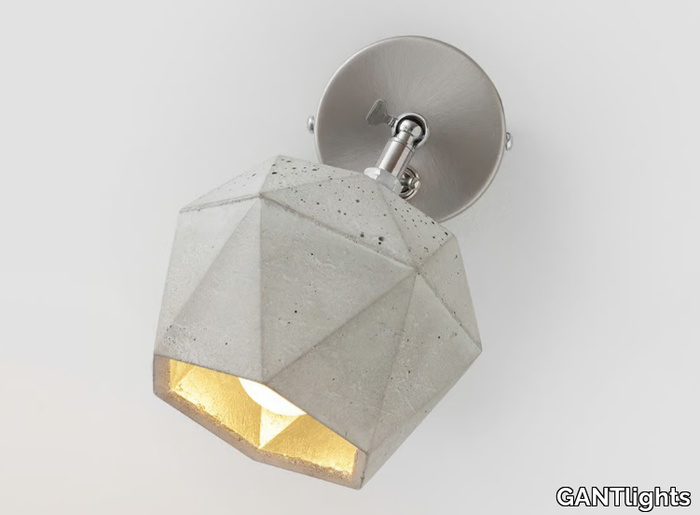 [T2] SPOT - Adjustable cement wall lamp _ GANTlights