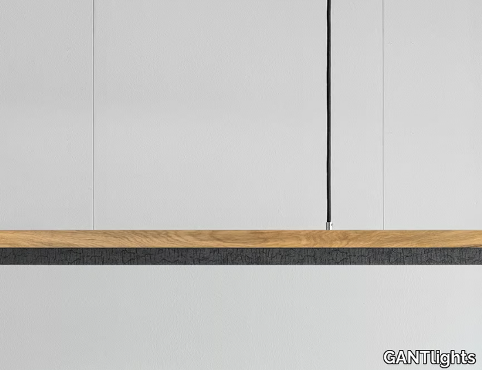[C2o] BURNED WOOD - Oak and burned wood pendant lamp _ GANTlights