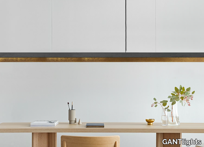 [C3] BLACK OXIDISED BRASS - LED dimmable cement pendant lamp _ GANTlights
