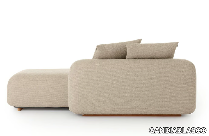 MASS - Sectional fabric garden sofa _ GANDIABLASCO