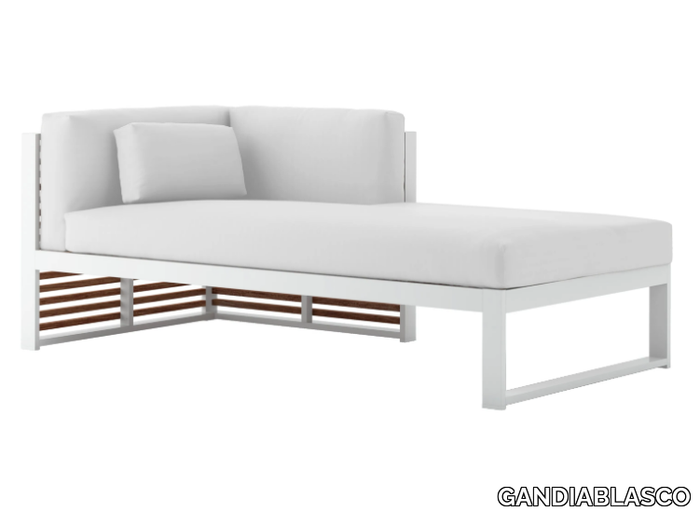 DNA TEAK 2 - Modular sofa _ GANDIABLASCO