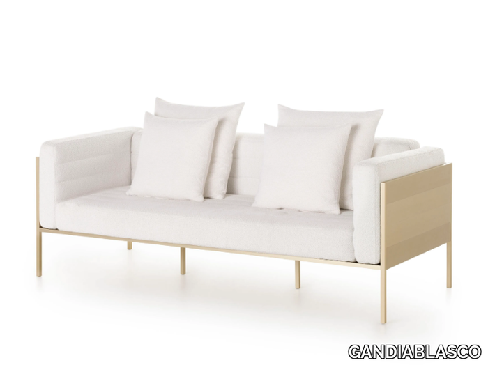 GBMODULAR - Fabric garden sofa with removable cover _ GANDIABLASCO