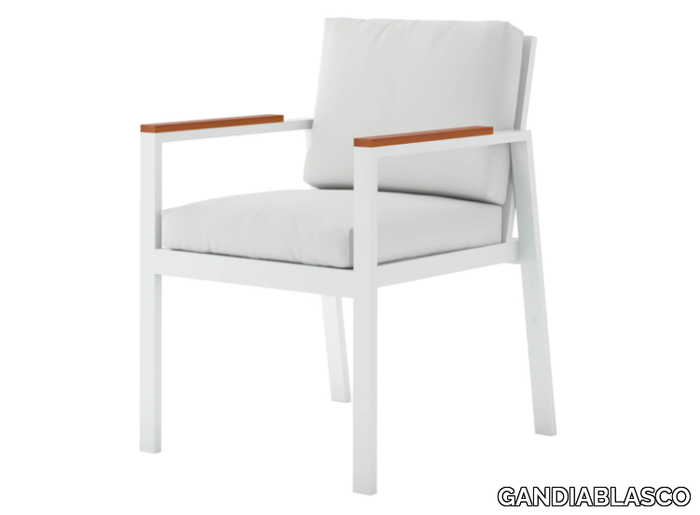 TIMELESS - Chair with armrests _ GANDIABLASCO