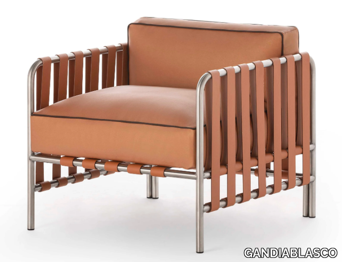 ONSEN CLUB - Garden armchair with armrests _ GANDIABLASCO