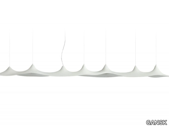 AMPLUS - LED fiberglass pendant lamp _ GANSK