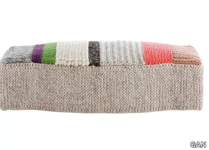 CAMPANA - Wool pouf _ GAN