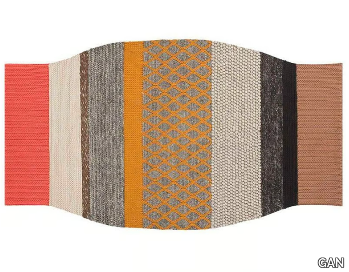 CAMPANA - Striped wool rug _ GAN