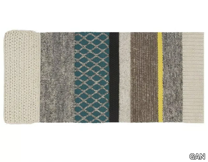 RECTANGULAR - Rectangular wool rug _ GAN