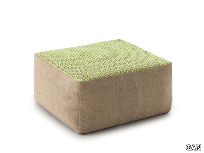 RAW - Jute pouf _ GAN