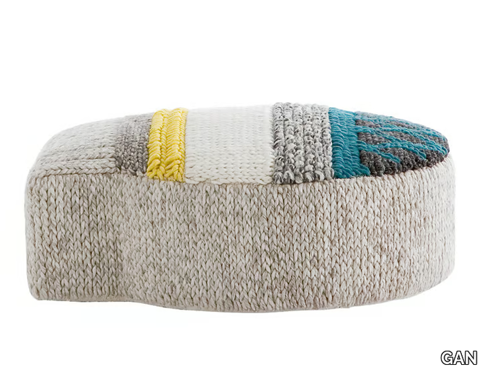 GLOBO - Wool pouf _ GAN