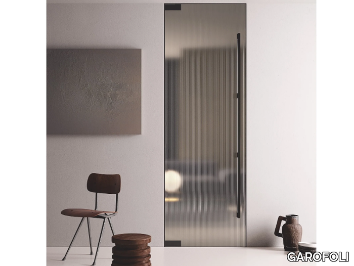 1TV - Pivot glass door _ GAROFOLI