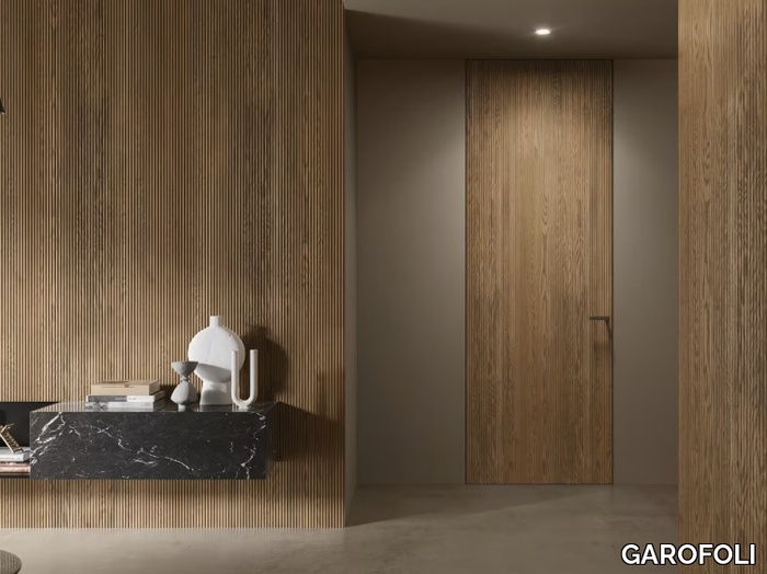 FILOMURO ONDA - Flush-fitting oak door _ GAROFOLI