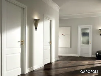 MIRABILIA - Classic style lacquered wooden hinged door _ GAROFOLI